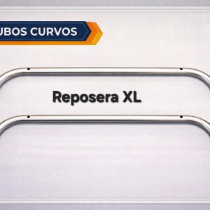 Repuesto tubos curvos para Reposera XL ( cada uno )
